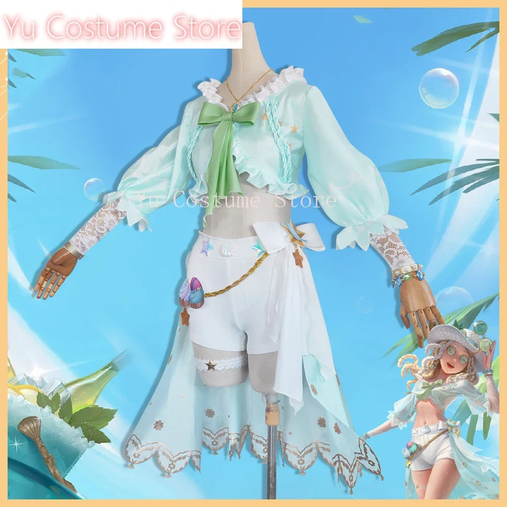 

YuCostumeIdentity V Demi Bourbon Survivor Game Suit Lovely Uniform Cosplay Costume Halloween Party Role Play Outfit Women
