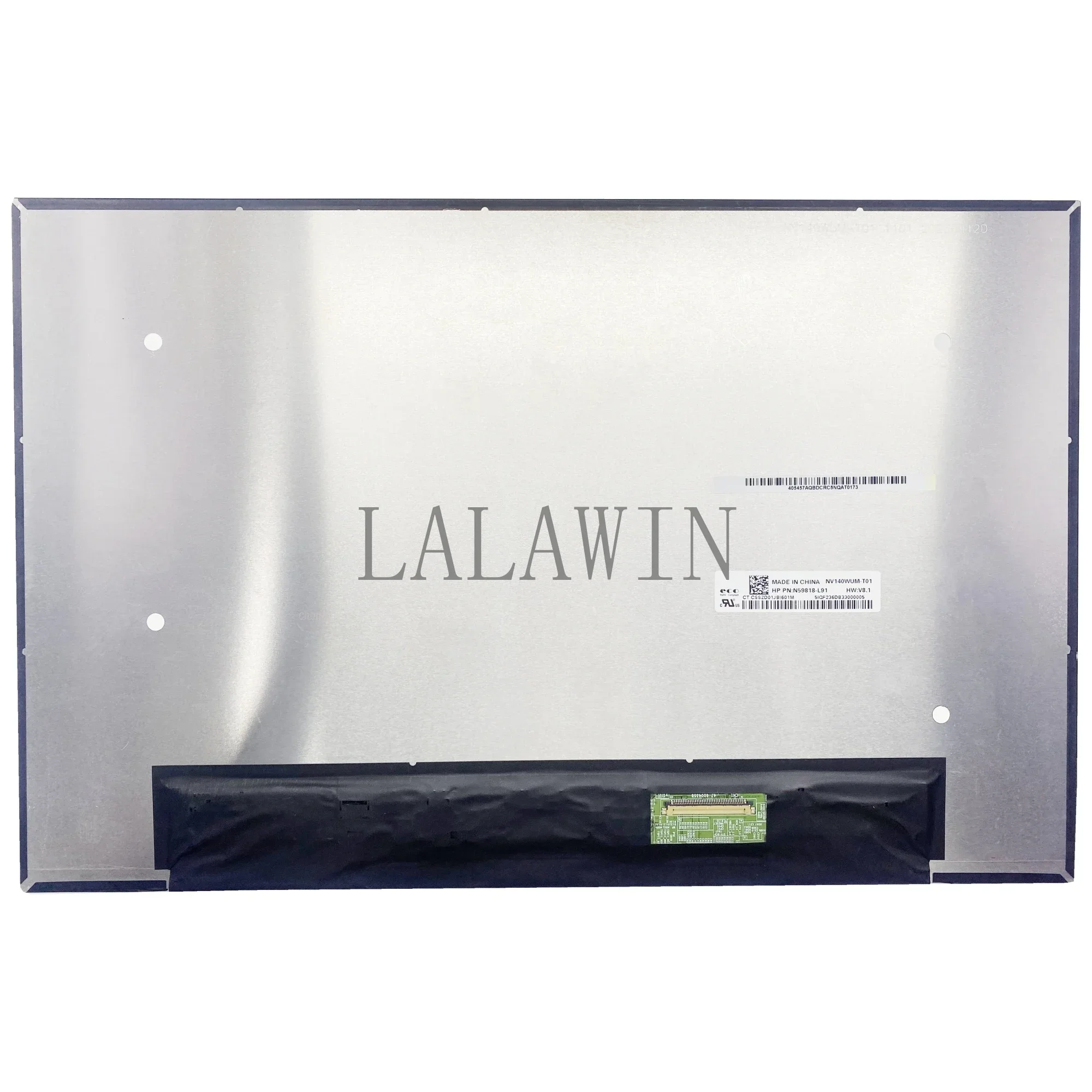 NV140WUM-T01 V8.1 1920X1200 14 inch LCD LED display Touch Screen IPS panel matrix EDP 40Pin FHD