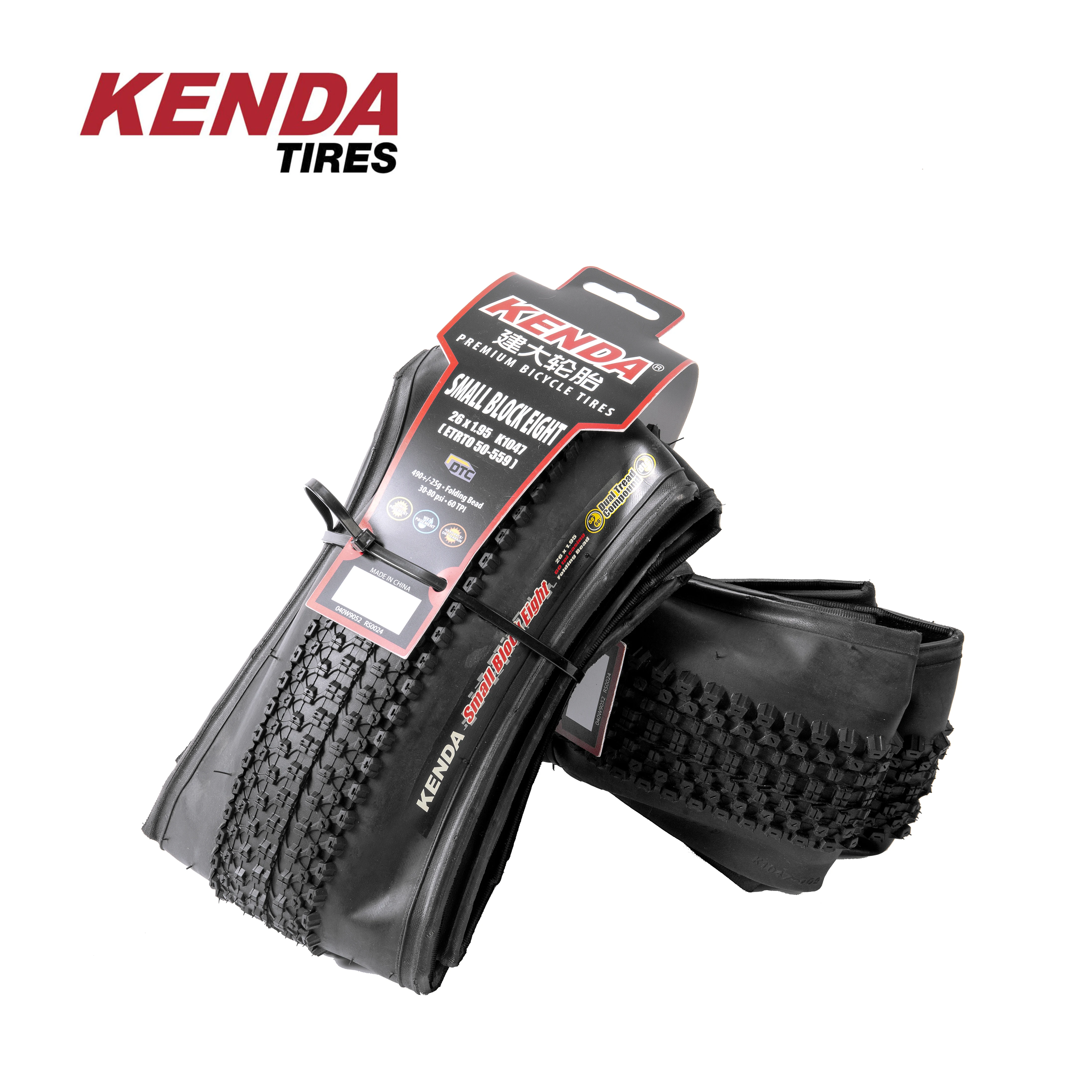 KENDA Original SMALL BLOCK EIGHT Foldable Tire for Bicycles| 26 27.5 29 1.95 2.1|MTB Tiye|Mountain Bike|Light Weight| Kevlar