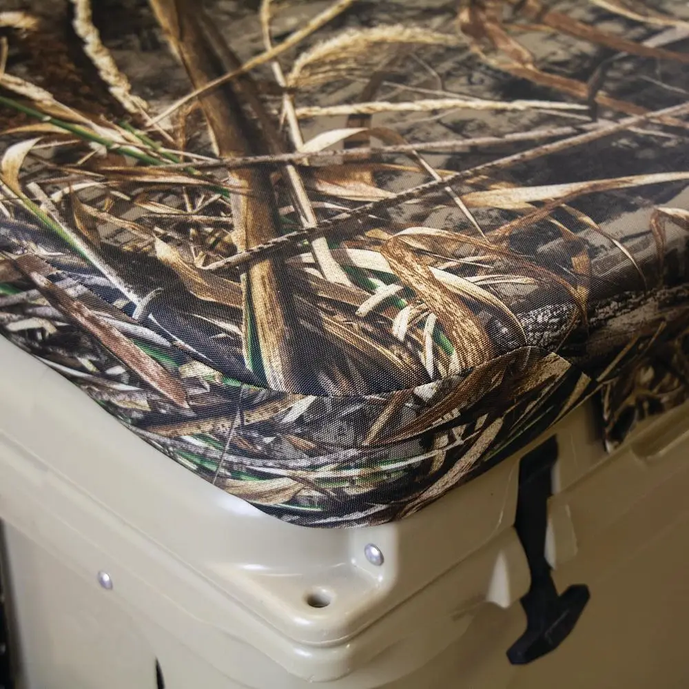 وسادة مقعد Wise Cooler، 65 لترًا، مموهة من Mossy Oak Duck Blind #2