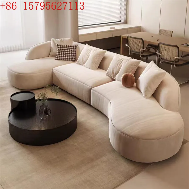 

Современный диван в стиле минимализм для гостиной виллы, роскошный диван премиум-класса для гостиничного лобби или зоны отдыха.