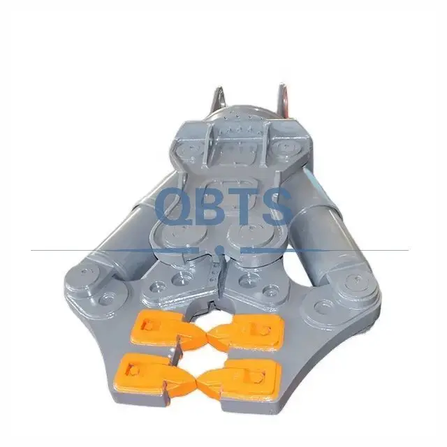 Hydraulic rotating excavator attachment demolition double cylinder metal scrap shear For Excavator For Sale