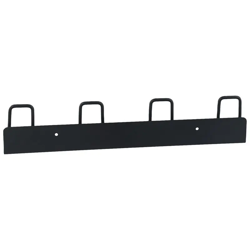 

AT51-Настенный крючок для кружки, держатель для кофейной чашки, вешалка, металлическая стойка для ванной комнаты, кухонный органайзер, сверление не требуется