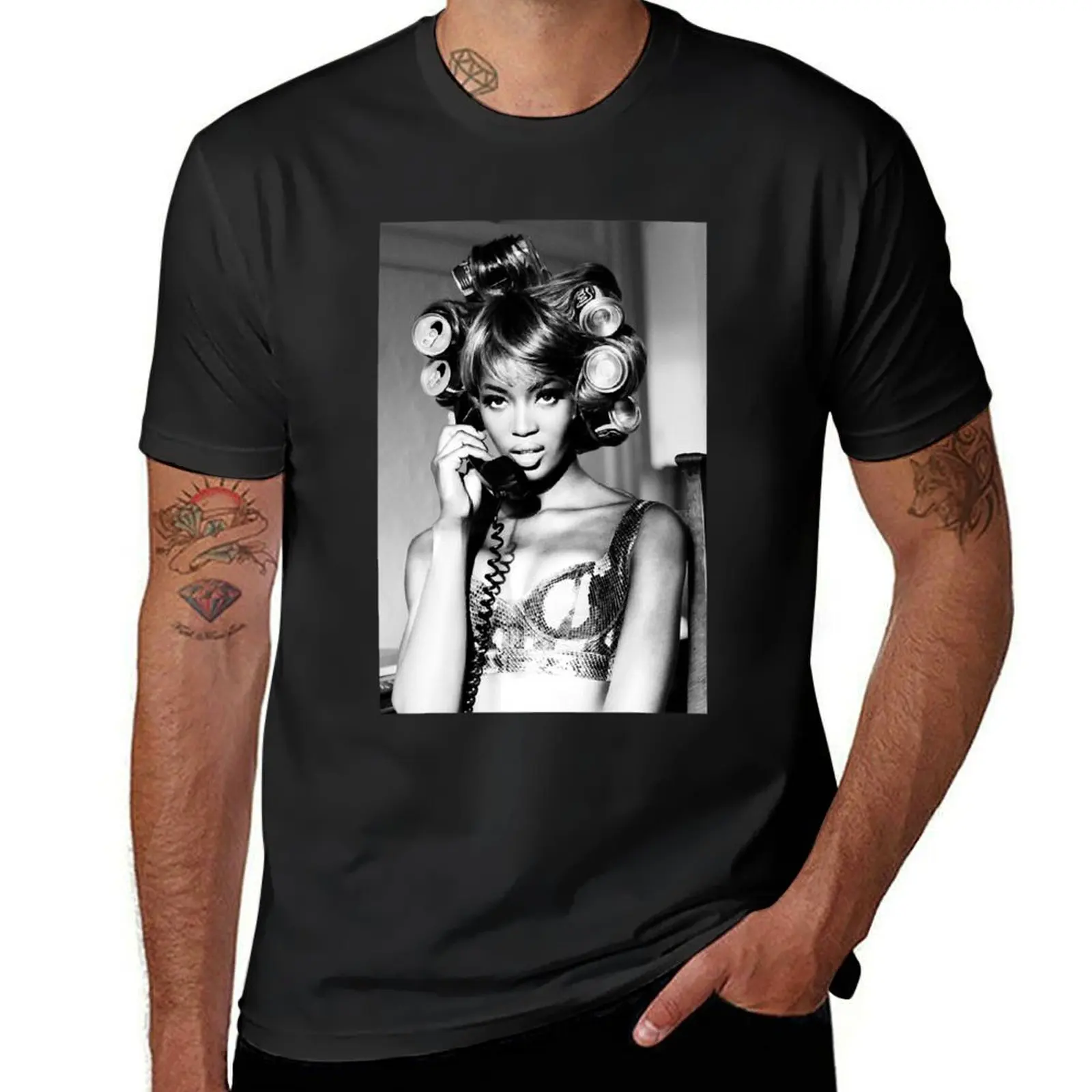 Birthday Gifts Naomi Campbell Gifts Movie Fans T-Shirt cute clothes korean fashion graphics slim fit t shirts for men