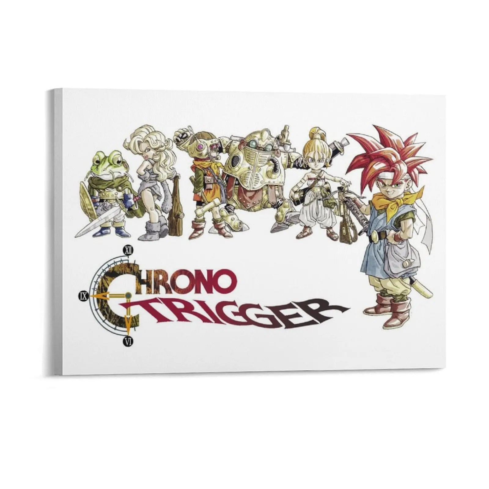 

Chronotrigger Canvas Painting Cave Customized Garage Plaques Club Club Framed Wall Paintings