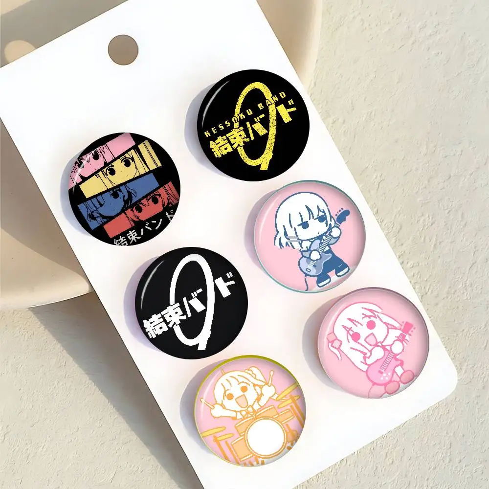 Neue Broschen, weiche Anstecknadeln, lustige, alberne Gnarpy auf einem Skateboard, Meme-Abzeichen, Gamer-Kollektion, Geschenke, ANIME BOCCHI LOGO THE ROCK