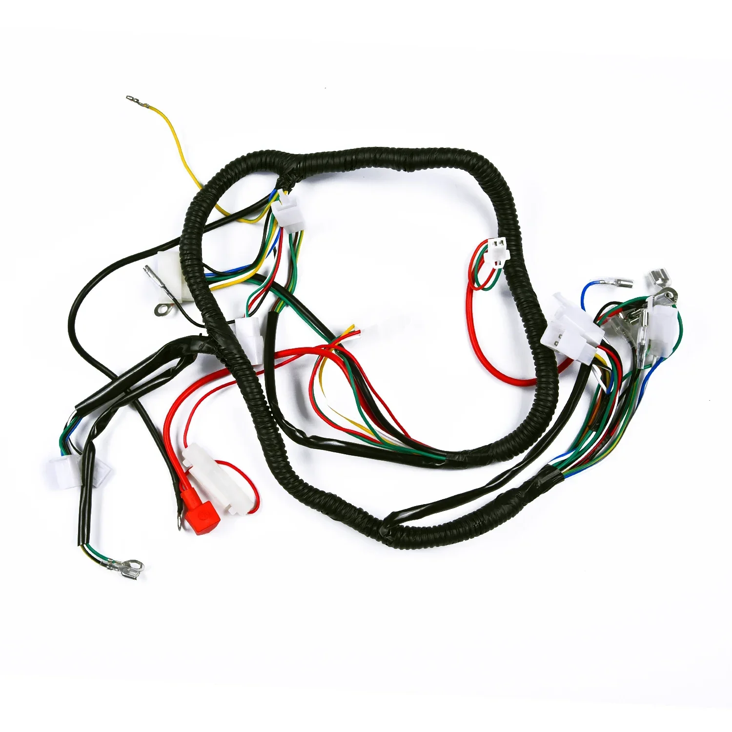 Full Electrics Wiring harness Wiring Harness for ATV QUAD 150/200/250CC CDI Stator Parts Motorcycle Electric Start Full Wiring