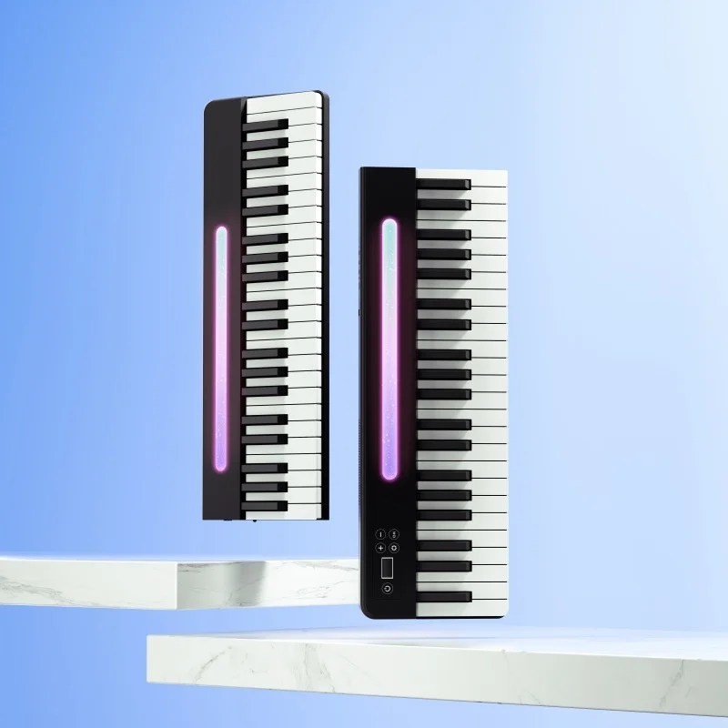 88‑Keys Magnetic Folding Hand Roll Electronic Piano Portable Keyboard for Adult Children Home Travel Beginner Practice