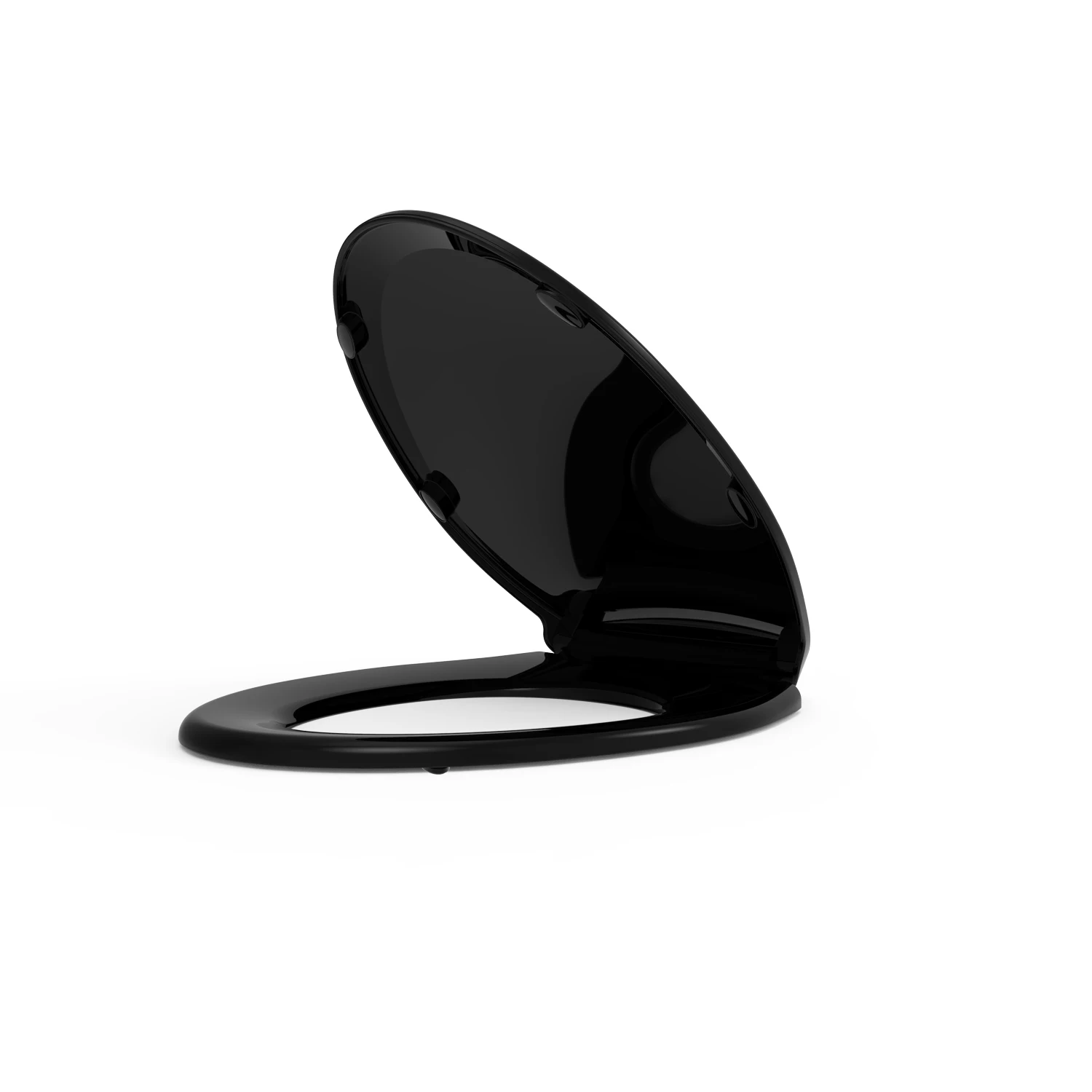 High Quality 100% PP Round Soft Close Plastic Toilet Seat and Lid for Bathroom
