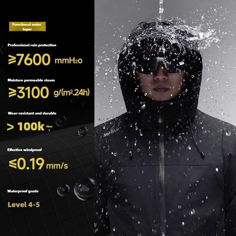 New SUPIELD Astronaut Star Shell Aerogel Winter Warm Jacket Outdoor Climbing Hiking Cold Resistant Waterproof Jackets Coat