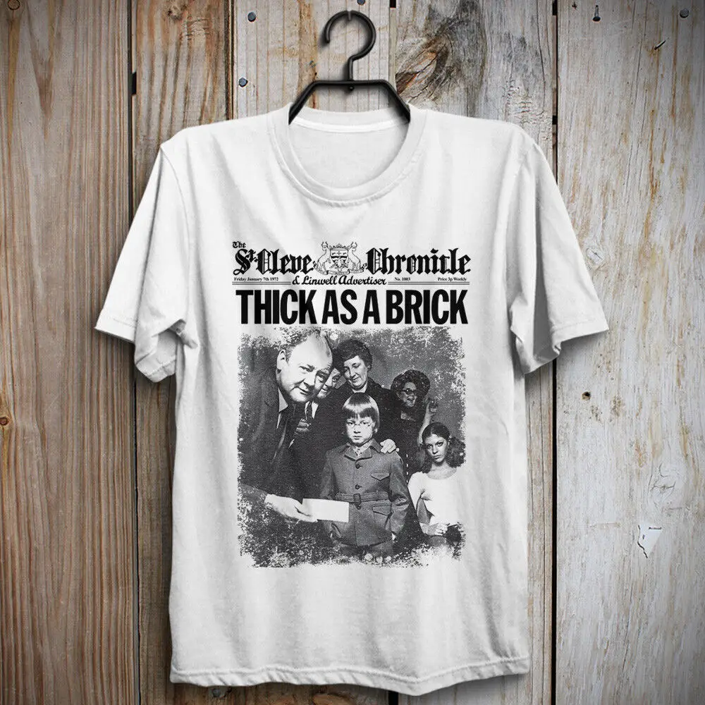 Thick as a Brick Album by Jethro Tull T-Shirt Ian Anderson Aqualung Under Wraps