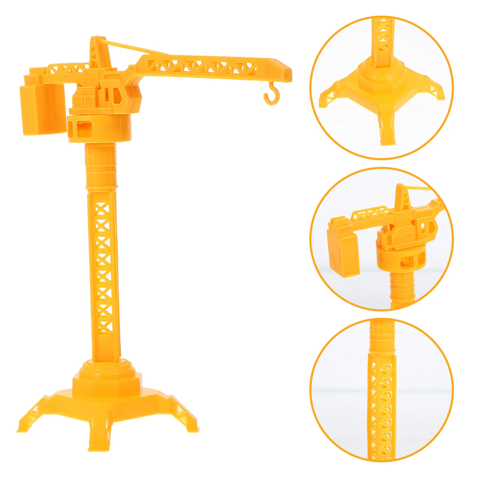 

10Pcs Kids Engineering Crane Playset Portable Design for Indoor Outdoor Use Enhance Logical Thinking Tower Crane Toy
