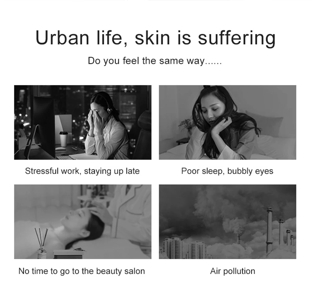 جهاز تجميل جديد لشد الوجه وتجديد شباب الوجه جهاز تجميل منزلي EMS جهاز تجميل مكركرنت هدية #3