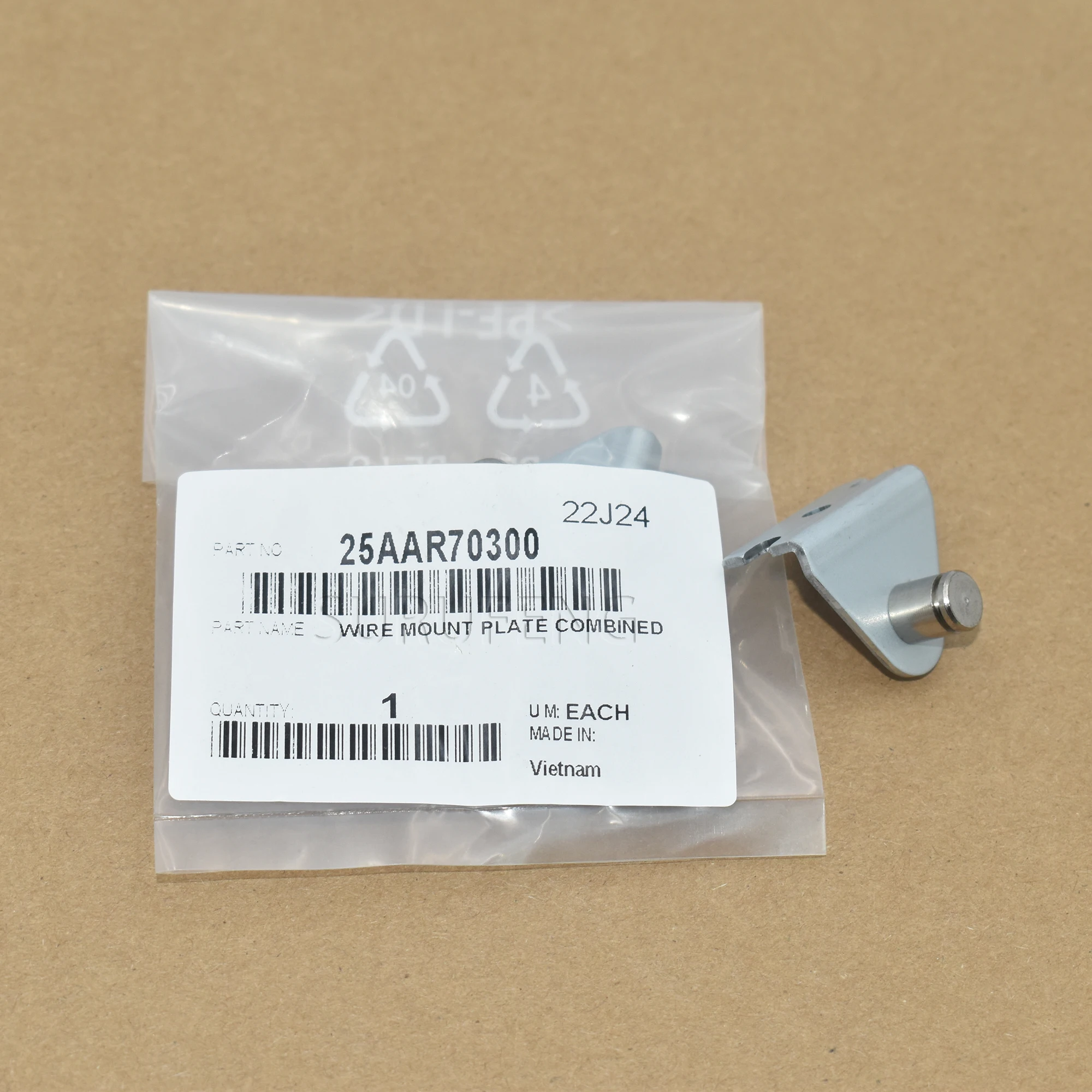 25AAR70300 Wire Mount Plate Combined for Konica Minolta