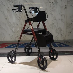 walking frame rolling walker for seniors  rollator walker folding