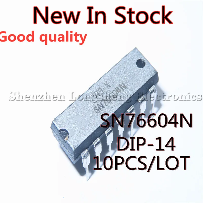 5PCS/LOT SN76604N DIP-14 SN76604  Pulse width detector chip In Stock