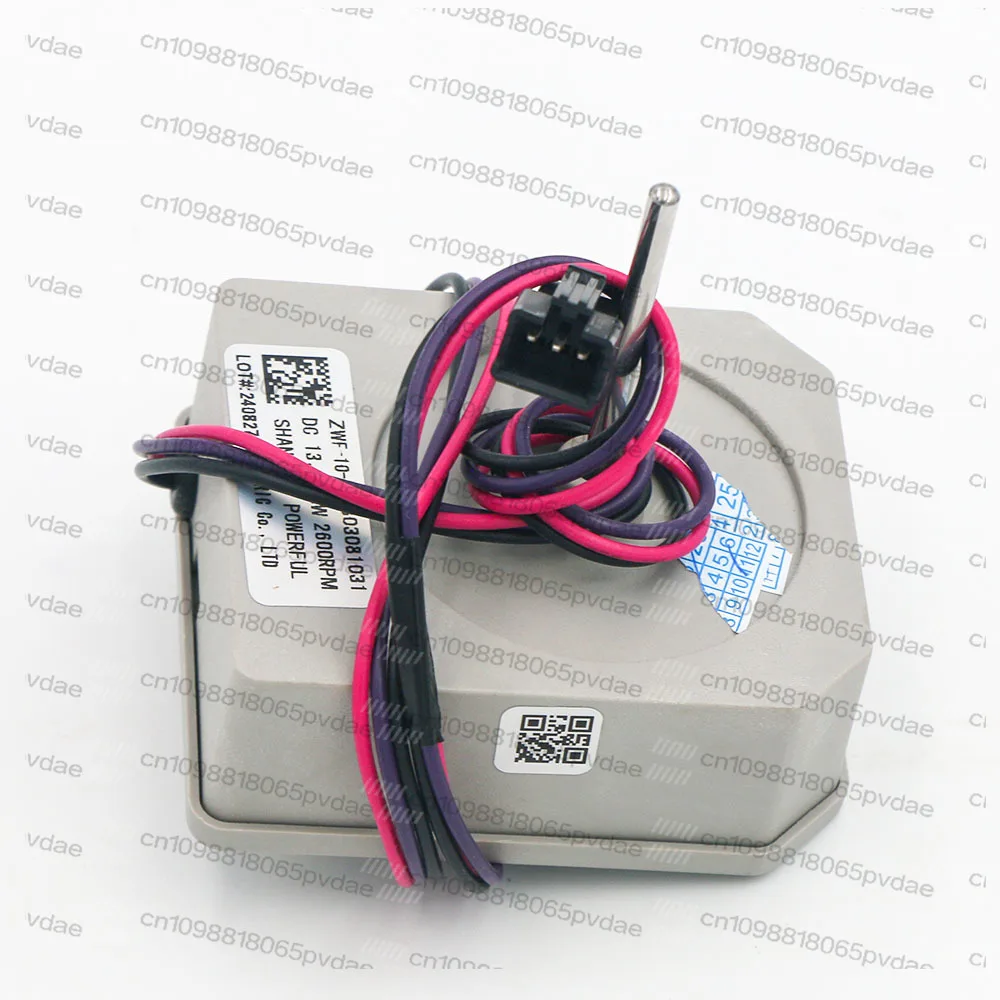 ZWF-10-2 B03081031 for Refrigerator Parts Evaporator Fan Motor Assembly with Fan Blade KBL-48ZWT05-1202(DC13.2V 2W 2600r/min)