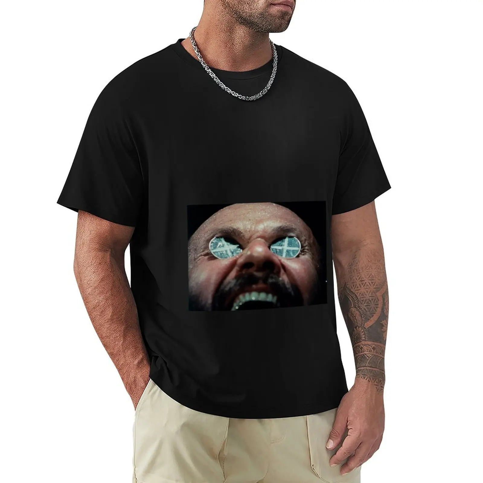 Wake in Fright T-Shirt Breathable Sportswear T-Shirt for Men