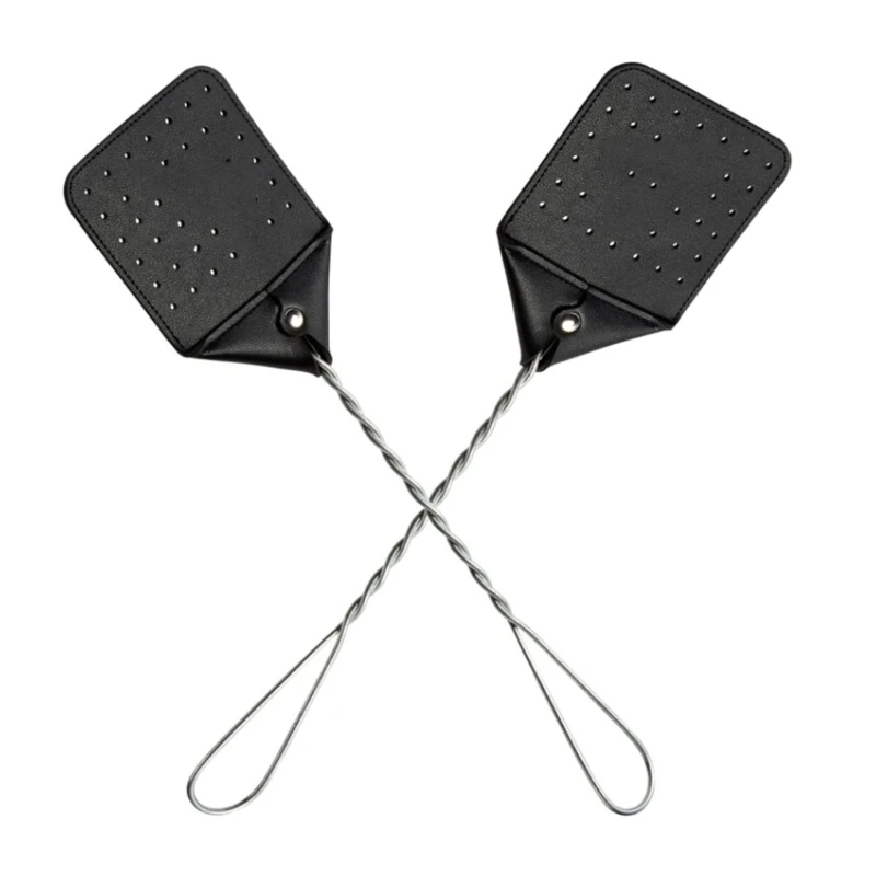 2 Piece Metal Handle LeatherMosquito Set Powerful Exterminators