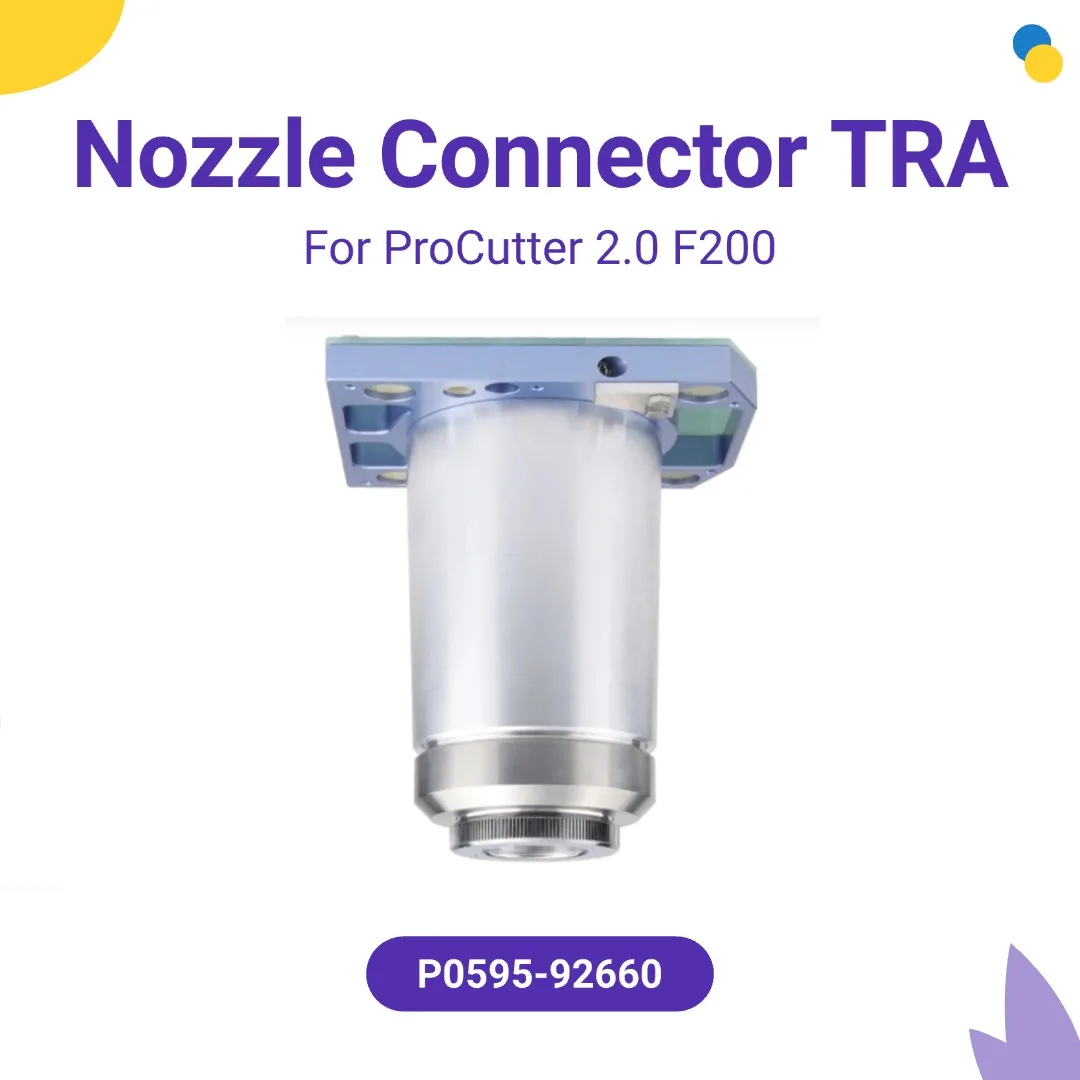 Преcitec ProCutter 2,0 лазерный разъем сопла, емкостный датчик TRA OEM P0595-92660 для режущей головки SE ProCutter 2,0 F200