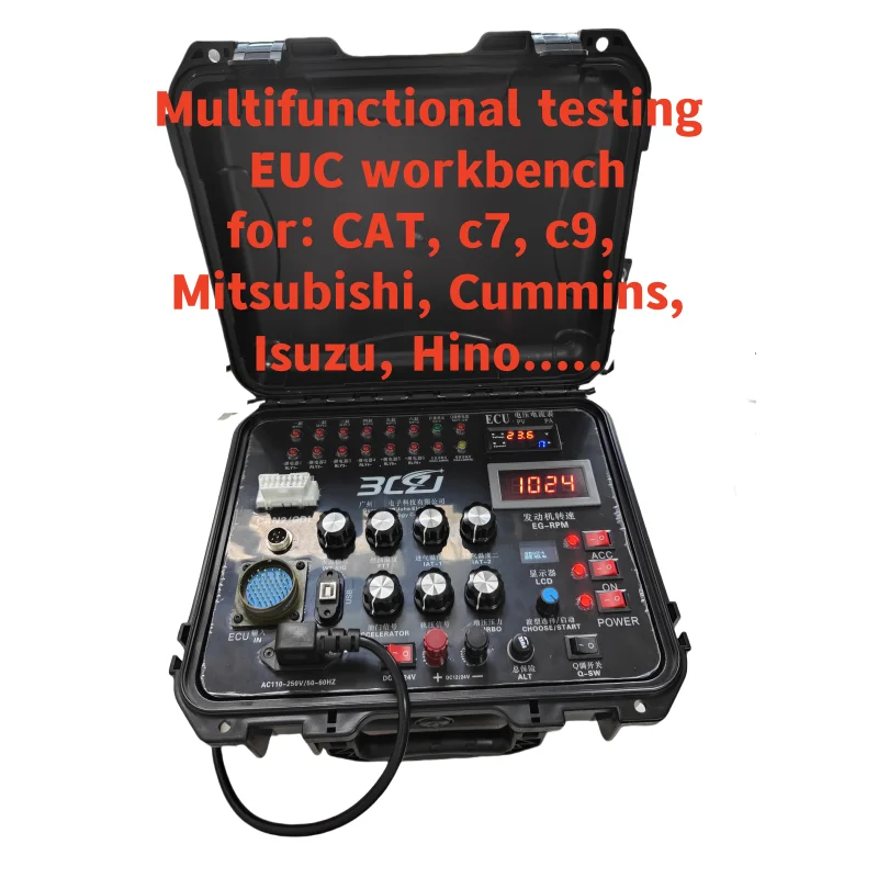 Diesel engine ECU Test bench Sensor signal simulation tool for KOMATSU HITACHI CAT DOOSAN  detects CEU