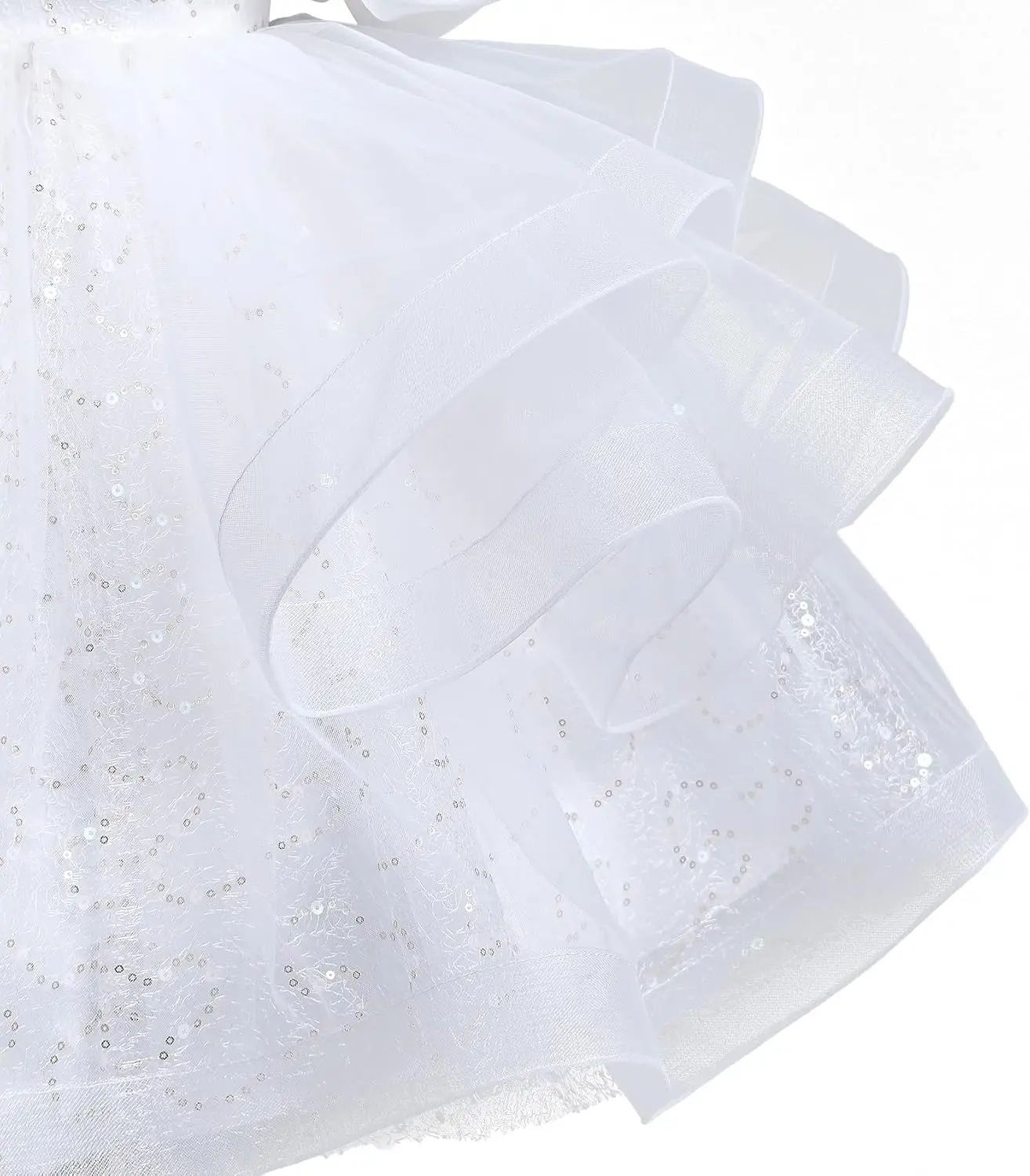 Girls Sequin Dress Sparkly Flower Girl Dress Pageant Girl Dress Wedding Party Birthday Ball Gown