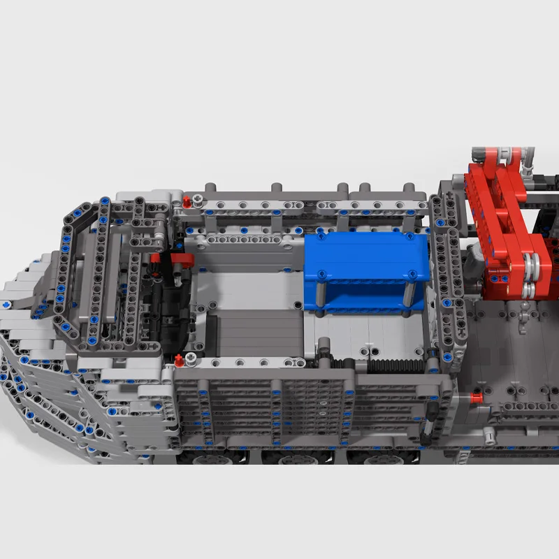 3414 قطعة MOC نهاية العالم محرك قطار أرضي رائع نموذج التكنولوجيا اللبنات الإبداعية الأطفال تجميع اللعب هدايا عيد الميلاد