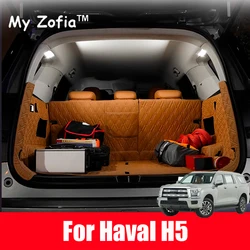 For GWM Haval H5 2023 2024 2025 Car Trunk Lighting Trunk Atmosphere Light Modified Light Bar Car Interior Accessories