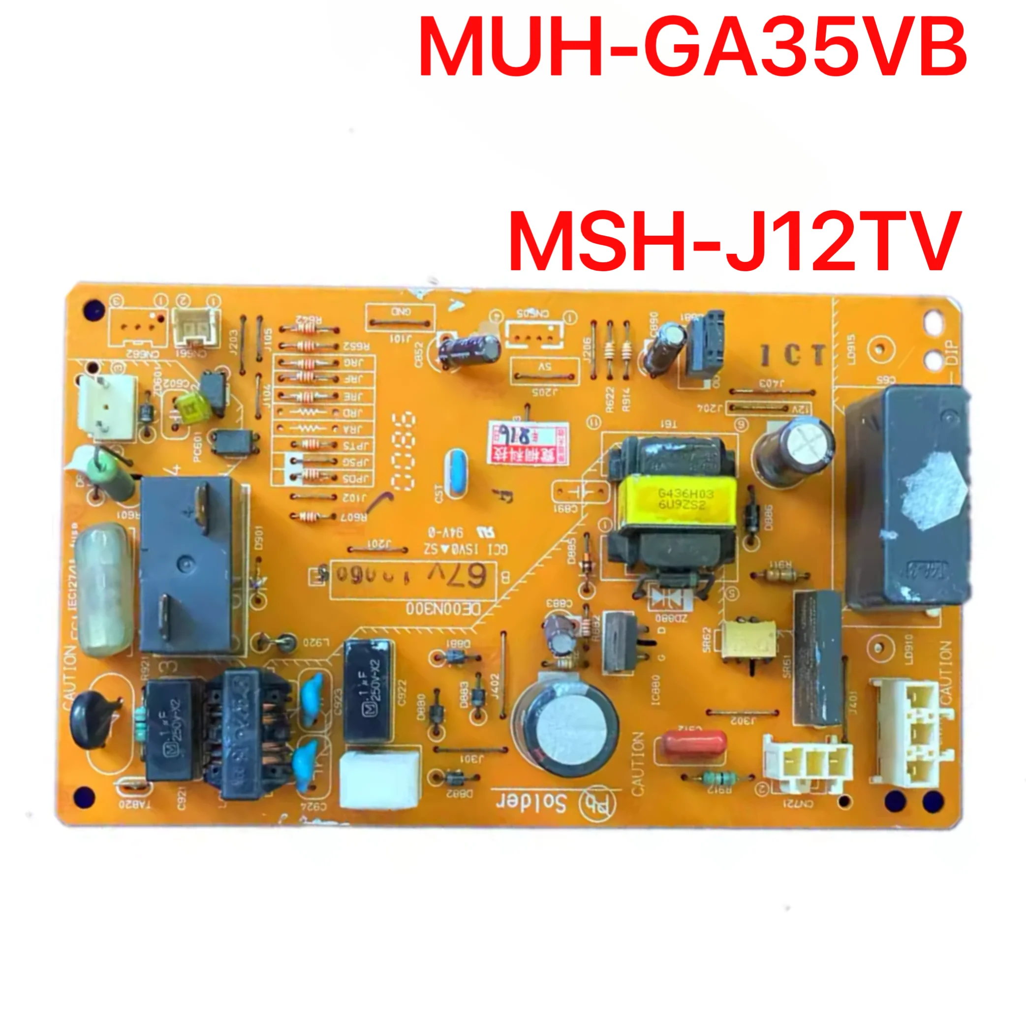 Usado para placa de ordenador de aire acondicionado MSH-J12TV DE00N300 SE76A895G01 Placa de control exterior