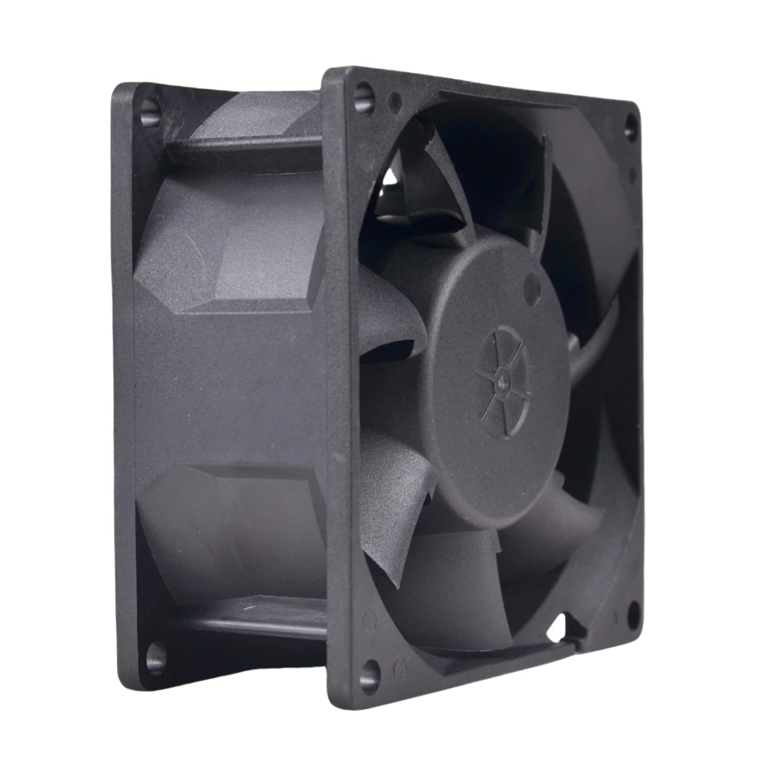 SXDOOL SXDE8038BH EC Fan, 80x80x38mm, 90-270V, 5W, 52 CFM, 3800 RPM - Ideal for Industrial Cabinets, Servers, Communication