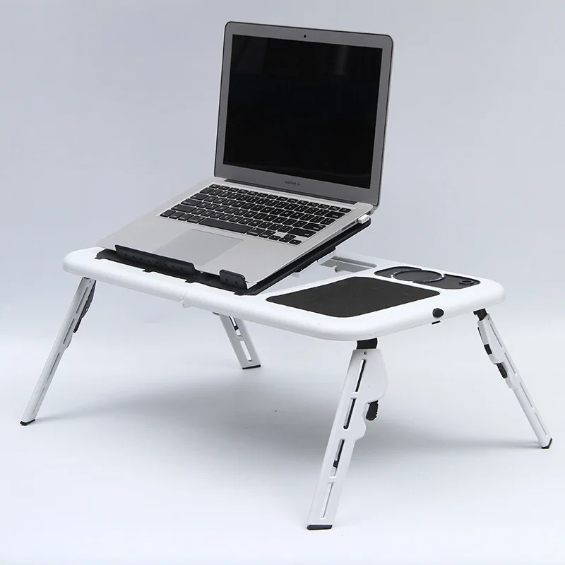 Aoliviya Multifunctional Laptop Desk Standing Folding Computer Desk USB Cooling Bed Laptop Stand