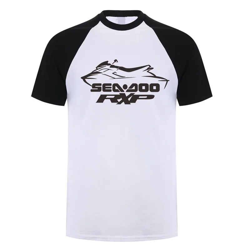 Sea Doo RXP T Shirt Men Tops Summer Short Sleeve Sea Doo T-shirt Cotton Mans Tshirt