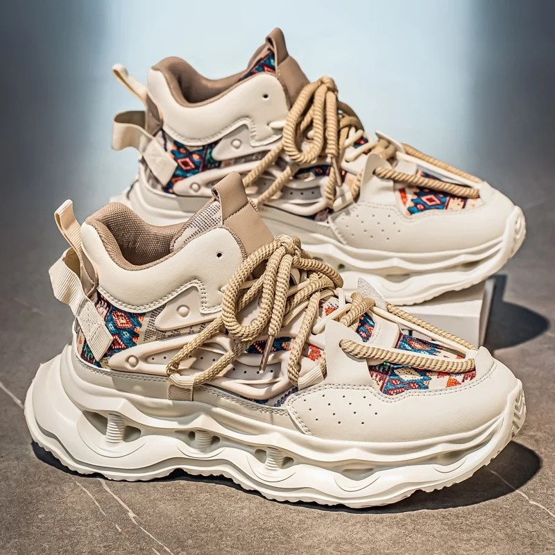 

Men's four seasons plus size casual shoes non-slip soft sole breathable comfortable outdoor shoes youth sport fashion tide shoes