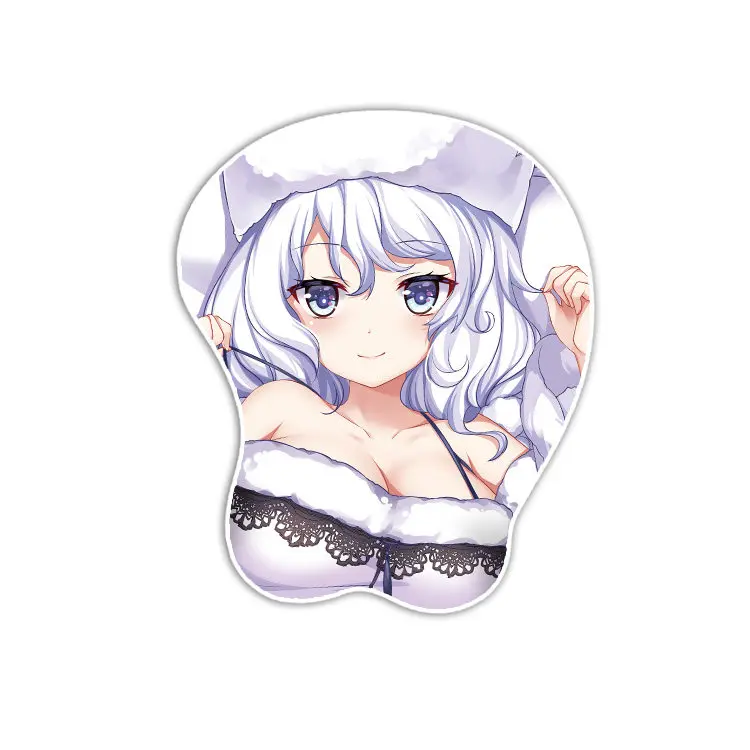 SN Avrora 3D Mouse Pad Azur Lane Game Hand Wrist Rest Mousepads Oppai Soft Mouse Mat Office Work Gaming Otaku Xmas Gift