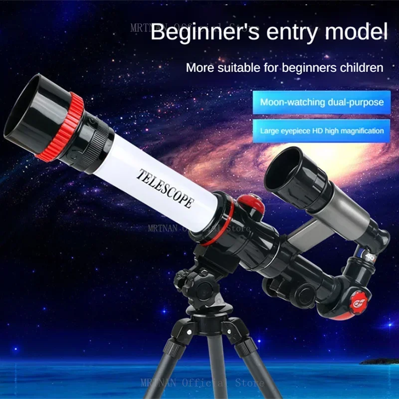 Children Monocular Telescope Astronomical Telescope Stargazing Monocular With Tripod Use For Science Experiment Simulate