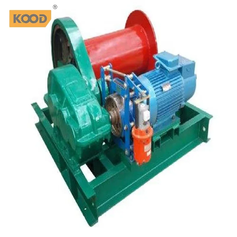 New 15 Ton Electric Winch Windlass with Steel Carton 110V/220V Wire Rope Hoist for Construction & Farming