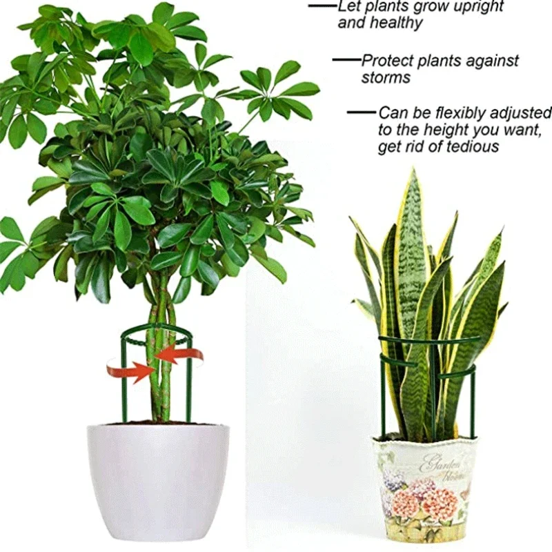 Basen Ogrodowy 1PCS Plastic Plant Support Pile Frame Greenhouse Arrangement Semicircle Fixing Rod Holder Garden Tools Water Gun