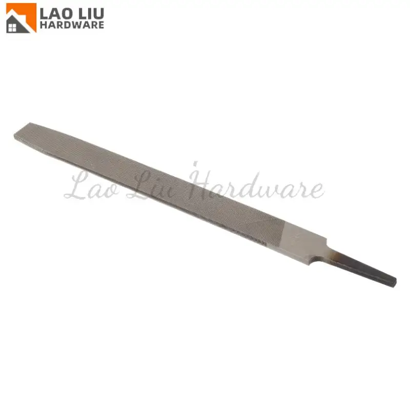 

8-дюймовая плоская ручная напильник с закаленной высокоуглеродистой сталью, эргономичной ручкой, без ручки