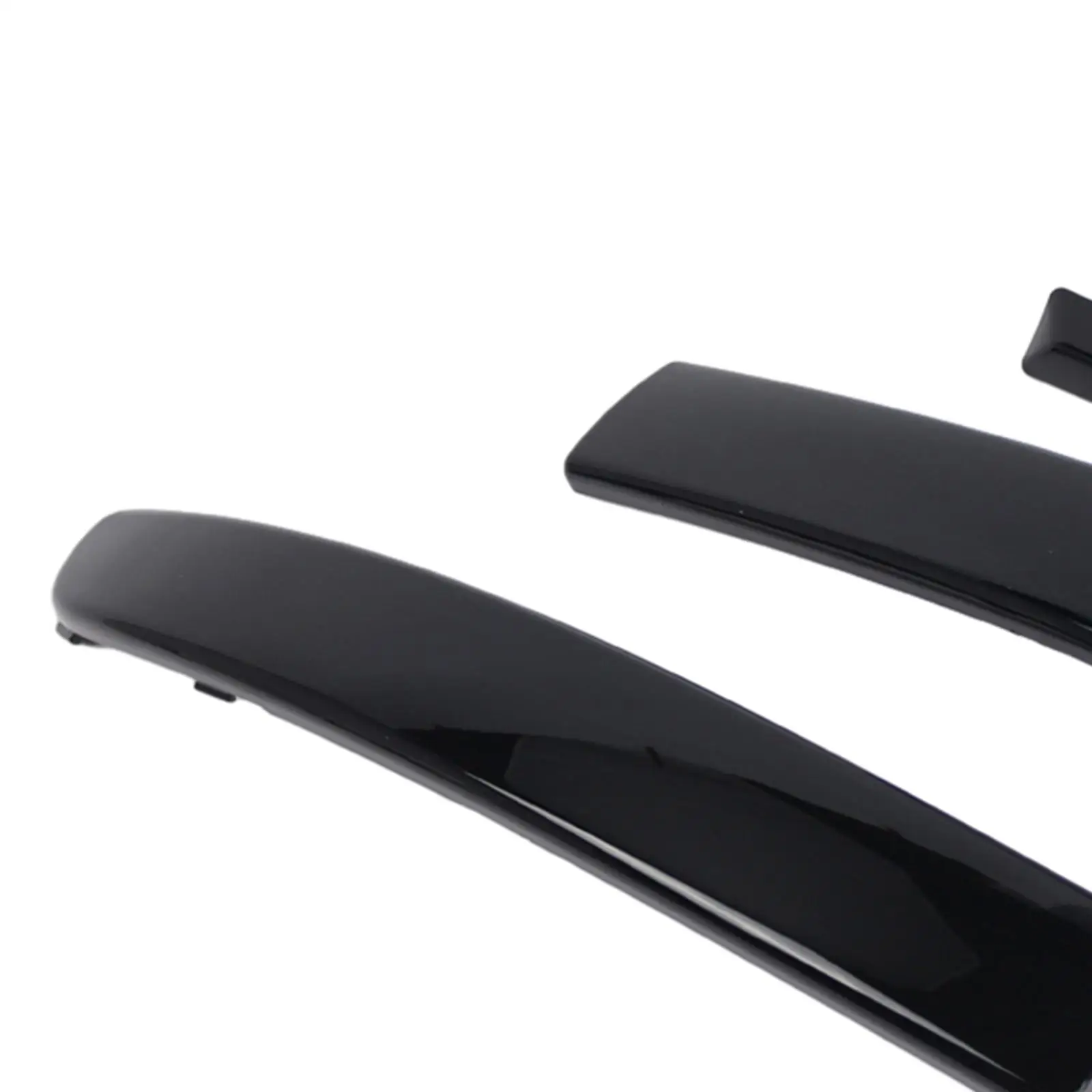 4x Front Upper Grill Moulding Trim Accessories Left and Right 735455057 735455041 for 500 Direct Replacement