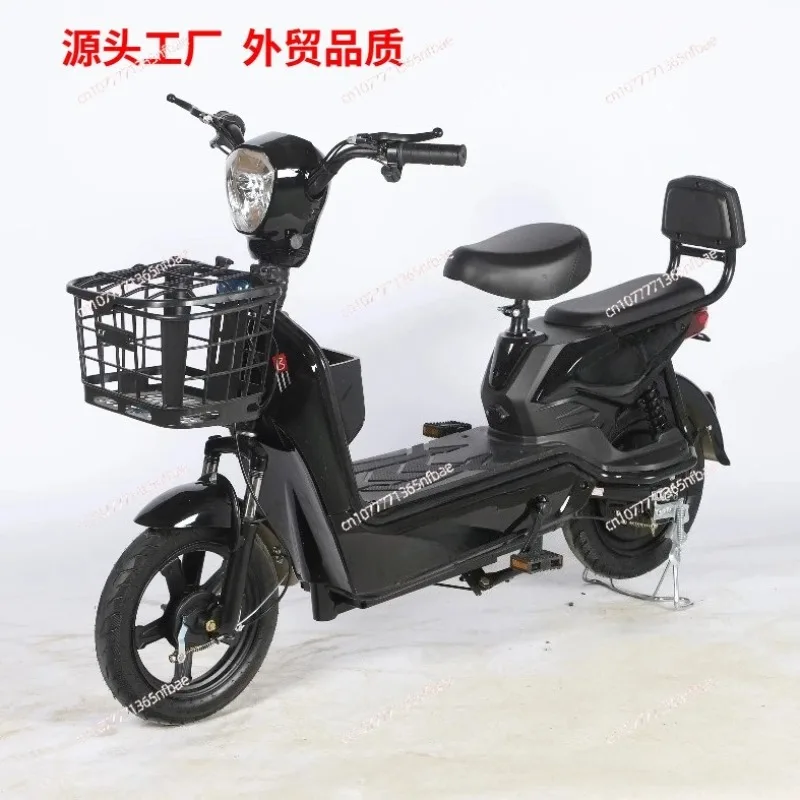 Langstrecken-Elektromotorrad mit Doppelsitz für zwei Erwachsene, geräumiger Elektro-Roller, Großhandel ab Werk.