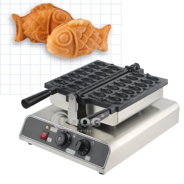 Factory Wholesale Commercial Electric Mini Waffle Maker Taiyaki Maker Machine