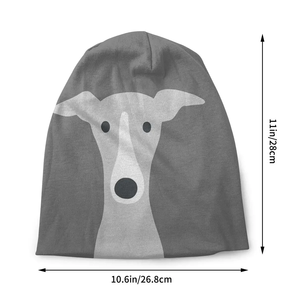 Greyhound Italian Whippet Dog Bonnet Hats Sihthound Knitted Hat Autumn Winter Skullies Beanies Hats Men's Women's Warm Caps