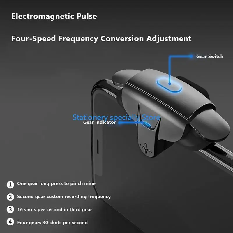 P0RB Gaming Trigger Set Aim Button Controller Physical Sensitive for AK05