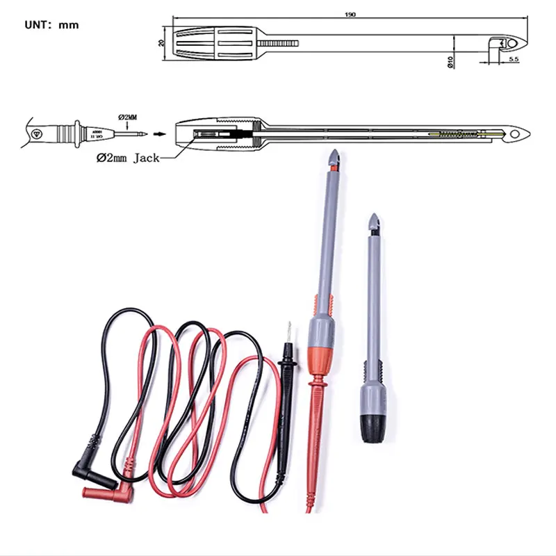 Clip perforata isolata, ago in acciaio inossidabile presa da 2/4mm strumenti automobilistici per la riparazione di auto automobilistiche