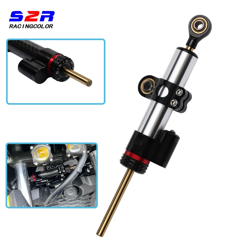 

For YAMAHA XMAX 300 250 125 400 2017 2018 2019 2022 2023 2024 Motorcycle Accessories Steering Stabilizer Damper Mounting Bracket