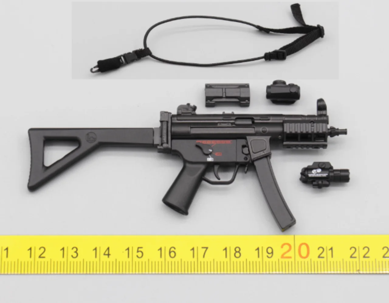 

ES 26065SC 1/6 Scale Soldier MP5K Model 12''US CAG Delta