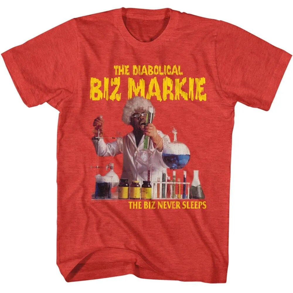 Biz Markie Diabolical Album Red Heather T Shirt