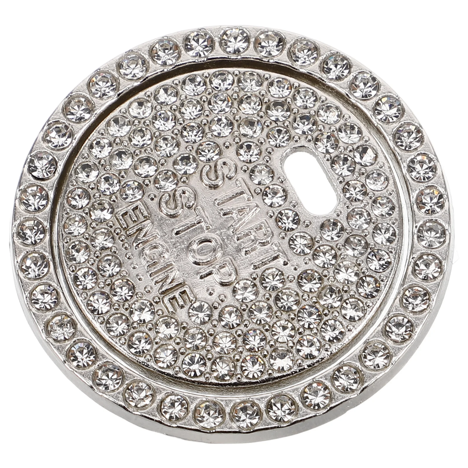

Rhinestone Car Engine Start Ring Bling Push to Start Button Cover Protective Sparkling Ignition Switch Knob Decorative Auto