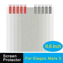 6.6 Inches 3D Printer Screen Protector Film For Elegoo Mars 3 Mars 5 LCD Scratch-Resistant