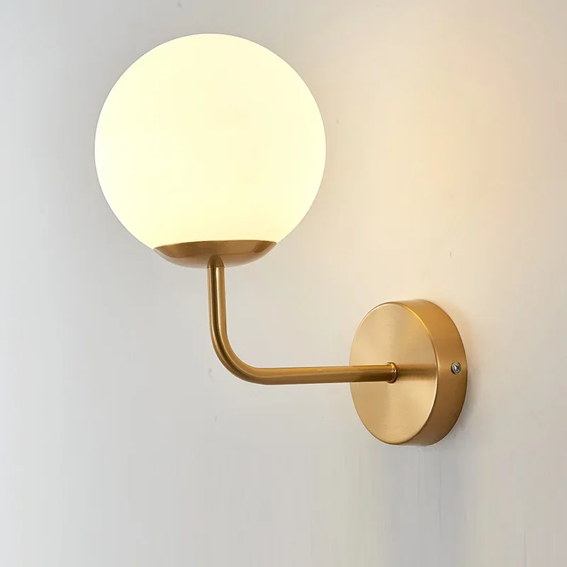 Imagem -06 - Coco-bola de Vidro Branco Luzes de Teto Lustre Moderno Preto e Dourado Corpo da Lâmpada para Sala e Quarto Drop Shipping